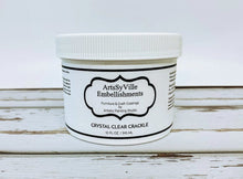 Load image into Gallery viewer, Artistic Painting Studio 10oz Artsyville Crystal Clear Crackle