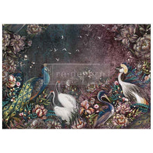 Load image into Gallery viewer, ReDesign with Prima A1 DECOUPAGE FIBER – BIRDS AND BLOOMS – 1 SHEET, A1 SIZE