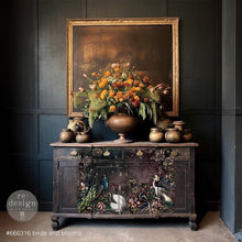 Load image into Gallery viewer, ReDesign with Prima A1 DECOUPAGE FIBER – BIRDS AND BLOOMS – 1 SHEET, A1 SIZE