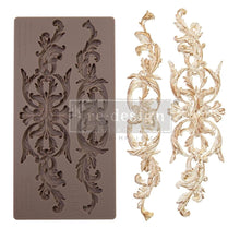 Load image into Gallery viewer, ReDesign with Prima Art & Crafting Tool Accessories DECOR MOULDS® KACHA – IMPERIAL INTRICACY – 1 PC, 5″X10″X8MM