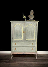 Load image into Gallery viewer, Allure Design & Creations Bespoke Furniture Antique Country French Provincial Painted Cabinet, Wardrobe