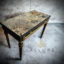 Load image into Gallery viewer, Allure Design &amp; Creations Desk Hollywood Regency Writing Desk
