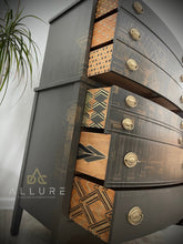 Load image into Gallery viewer, Allure Design & Creations Dixie Brand Tall Boy 5 Drawer Dresser ***SOLD***