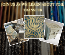 Load image into Gallery viewer, Allure Design & Creations Foil Transfer Workshop