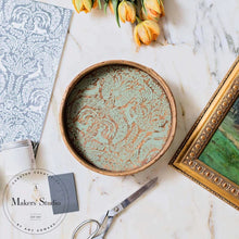 Load image into Gallery viewer, A Makers' Studio Mesh Stencils A Makers' Studio - Acanthus Ram - Mesh Stencil 12x12