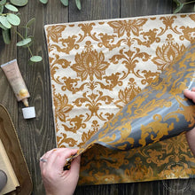 Load image into Gallery viewer, A Makers' Studio Mesh Stencils A Makers' Studio - Mesh Stencil - Venetian Damask 18x18