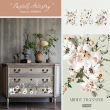Load image into Gallery viewer, ReDesign with Prima Middy Transfer MIDDY TRANSFERS™ – PASTELS ARTISTRY – 3 SHEETS, 8.5″X11″