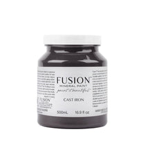 Load image into Gallery viewer, Fusion Paint Pint (16.9oz) Cast Iron | Fusion Mineral Paint – Warm Off-Black Furniture Paint