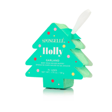 Load image into Gallery viewer, Spongellé | Bestsellers: Fall, Halloween, Christmas 2026 Spongellé | Bestsellers: Fall, Halloween, Christmas 2026 - Holiday Tree Buffer Assorted Pack - Christmas Gifts Gift Set