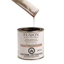 Load image into Gallery viewer, Fusion Stain and Finishing Oil Light Oak / 8oz Fusion Stain and Finishing Oil All-in-One