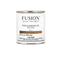 Load image into Gallery viewer, Fusion Stain and Finishing Oil Walnut / Quart Fusion Stain and Finishing Oil All-in-One