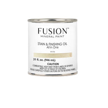Load image into Gallery viewer, Fusion Stain and Finishing Oil White / Quart Fusion Stain and Finishing Oil All-in-One