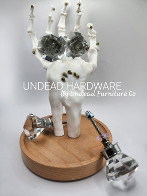 Undead Hardware The Marilyn - Diamond Cut Crystal Knobs - 4 pc