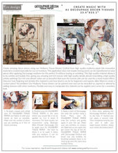 Load image into Gallery viewer, ReDesign with Prima A1 RICE PAPER – PEACEFUL PONDER – 1 SHEET, A1 SIZE - NEW RELEASE!