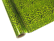 Load image into Gallery viewer, APS Animal Print Foils By the foot / Leopard Green Animal Print Foils