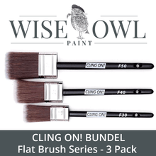 Load image into Gallery viewer, Allure Design & Creations CLING ON! Bundle Flat Brush Series