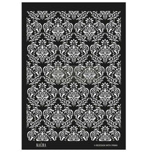 Load image into Gallery viewer, ReDesign with Prima DÉCOR STENCIL KACHA – ANISA – 18″X25.5″ LASER CUT ON 16 MIL MYLAR
