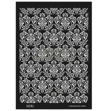 Load image into Gallery viewer, ReDesign with Prima DÉCOR STENCIL KACHA – ANISA – 18″X25.5″ LASER CUT ON 16 MIL MYLAR