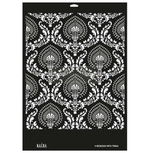 Load image into Gallery viewer, ReDesign with Prima Decor Stencils DÉCOR STENCIL KACHA – RENATA – 18″X25.5″ LASER CUT ON 16 MIL MYLAR