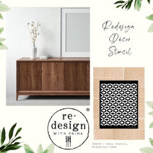 Load image into Gallery viewer, ReDesign with Prima DECOR STENCILS® – MIDCENTURY VIBES – 1 PC, SHEET SIZE 20″X16″ - NEW RELEASE!
