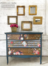 Load image into Gallery viewer, ReDesign with Prima Decor Transfers DECOR TRANSFERS® 24×35 – CECE ONCE UPON A TIME – TOTAL SHEET SIZE 24″X35″, CUT INTO 2 SHEETS