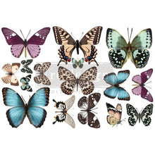 Load image into Gallery viewer, ReDesign with Prima Decor Transfers DECOR TRANSFERS® – BUTTERFLY – 3 SHEETS, 6″X12″
