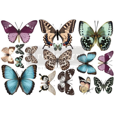 ReDesign with Prima Decor Transfers DECOR TRANSFERS® – BUTTERFLY – 3 SHEETS, 6″X12″