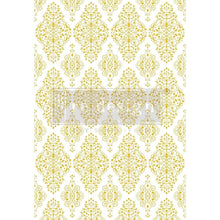 Load image into Gallery viewer, ReDesign with Prima DECOR TRANSFERS® – KACHA GOLD DAMASK
