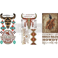 Load image into Gallery viewer, ReDesign with Prima DECOR TRANSFERS® – WILD WEST