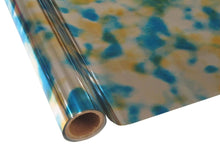 Load image into Gallery viewer, Allure Design & Creations Decorative Foils By the foot / Tie Dye - Blue Decorative Foils