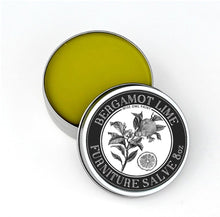 Load image into Gallery viewer, Wise Owl Finishes 4 oz / Bergamot Lime Furniture Salve