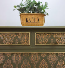 Load image into Gallery viewer, ReDesign with Prima Furniture Transfers DECOR TRANSFERS® – KACHA GOLD DAMASK