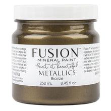 Load image into Gallery viewer, Fusion Fusion Mineral Paint 250mil (8.5oz) / Bronze Fusion Metallic Paint