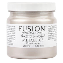 Load image into Gallery viewer, Fusion Fusion Mineral Paint 250mil (8.5oz) / Champagne Fusion Metallic Paint