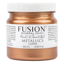 Load image into Gallery viewer, Fusion Fusion Mineral Paint 250mil (8.5oz) / Copper Fusion Metallic Paint