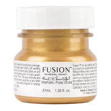 Load image into Gallery viewer, Fusion Fusion Mineral Paint Tester 37mil (1.25 oz) / Pale Gold Fusion Metallic Paint