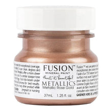 Load image into Gallery viewer, Fusion Fusion Mineral Paint Tester 37mil (1.25 oz) / Rose Gold Fusion Metallic Paint