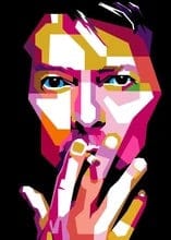 Load image into Gallery viewer, Aussie Large - 79.8cm x 57.0cm or 31.41" x 22.44" Bowie Luxe Decoupage Paoer