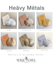 Load image into Gallery viewer, Wise Owl Mediums Heavy Metals - Metallic Gilding Paint