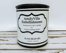 Load image into Gallery viewer, APS Mediums Quart Artsyville Glass Bead Gel