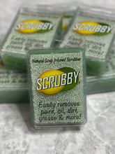 Load image into Gallery viewer, Allure Design & Creations Paint Brush Cleaner Lemon-lime Scrubby Soap