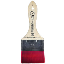 Load image into Gallery viewer, Fusion Paint Brushes Flat Blending Ultimate ONE Synthetic Paintbrush (ONE Series 1050) by Staalmeester