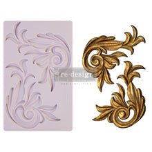 Load image into Gallery viewer, ReDesign with Prima REDESIGN DECOR MOULDS® – ANTIQUE SCROLLS – 8″X5″, 8MM THICKNESS
