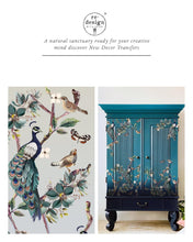 Load image into Gallery viewer, ReDesign with Prima Redesign Décor Transfer Avian Sanctuary - Redesign Decor Transfer - 24" x 35", cut into 2 sheets