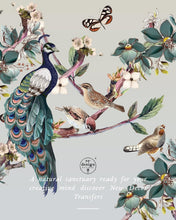 Load image into Gallery viewer, ReDesign with Prima Redesign Décor Transfer Avian Sanctuary - Redesign Decor Transfer - 24" x 35", cut into 2 sheets