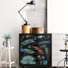 Load image into Gallery viewer, ReDesign with Prima REDESIGN DECOR TRANSFERS® – PEACOCK DREAMS DESIGN SIZE 24″ X 32″