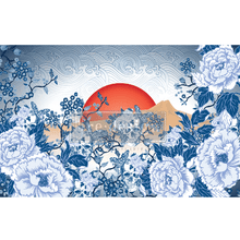 Load image into Gallery viewer, ReDesign with Prima REDESIGN DECOUPAGE DÉCOR TISSUE PAPER – CECE SKULL CHINOISERIE – 1 SHEET, 19″X30″