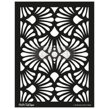 Load image into Gallery viewer, ReDesign with Prima Redesign Stencil REDESIGN STENCIL – CECE MODERN DECO 18×25.5 – SHEET SIZE 18″X25.5″, DESIGN SIZE 15.4″X21.4″
