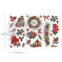 Load image into Gallery viewer, ReDesign with Prima SMALL TRANSFERS – CLASSIC CHRISTMAS – 3 SHEETS, 6″X12″