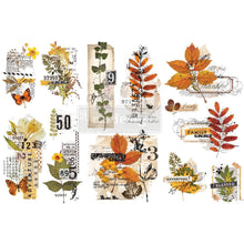 Load image into Gallery viewer, ReDesign with Prima SMALL TRANSFERS – FOLIAGE COLLECTOR – 3 SHEETS, 6″X12″